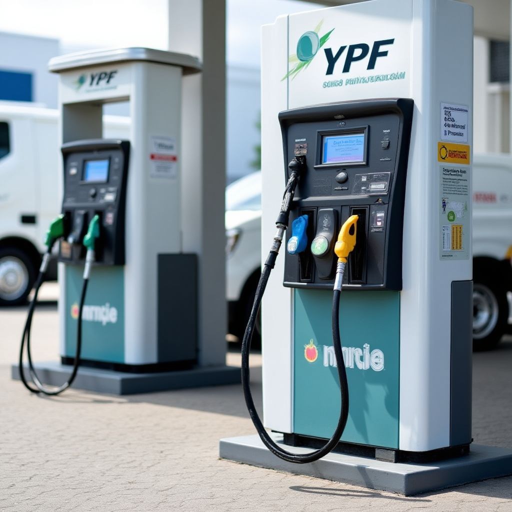 Surtidores de combustible YPF