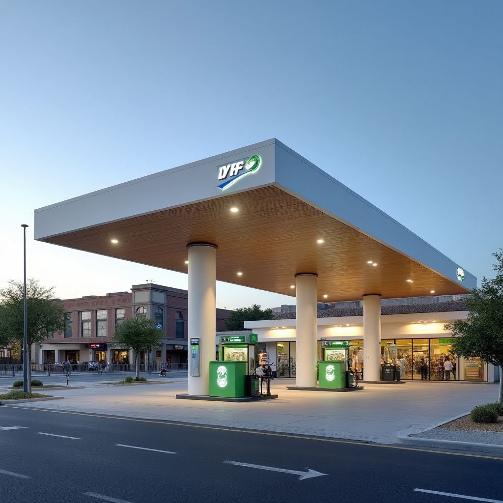 Estación YPF en Córdoba